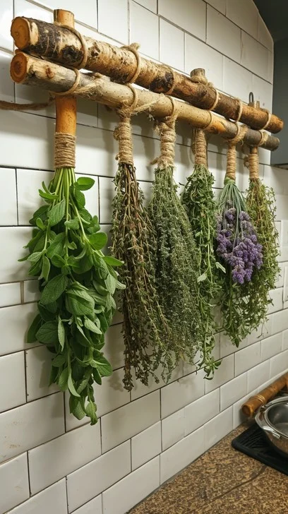 Drying herbs that naturally contain humulene